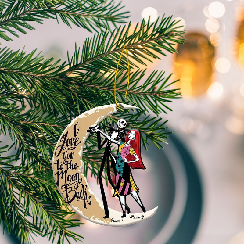 Personalized Couple Ornament, Jck & Slly Ornament, Wedding Anniversary Gift, Gift For Him, Married Couple Gift, Christmas Gift For Her - 4.jpg