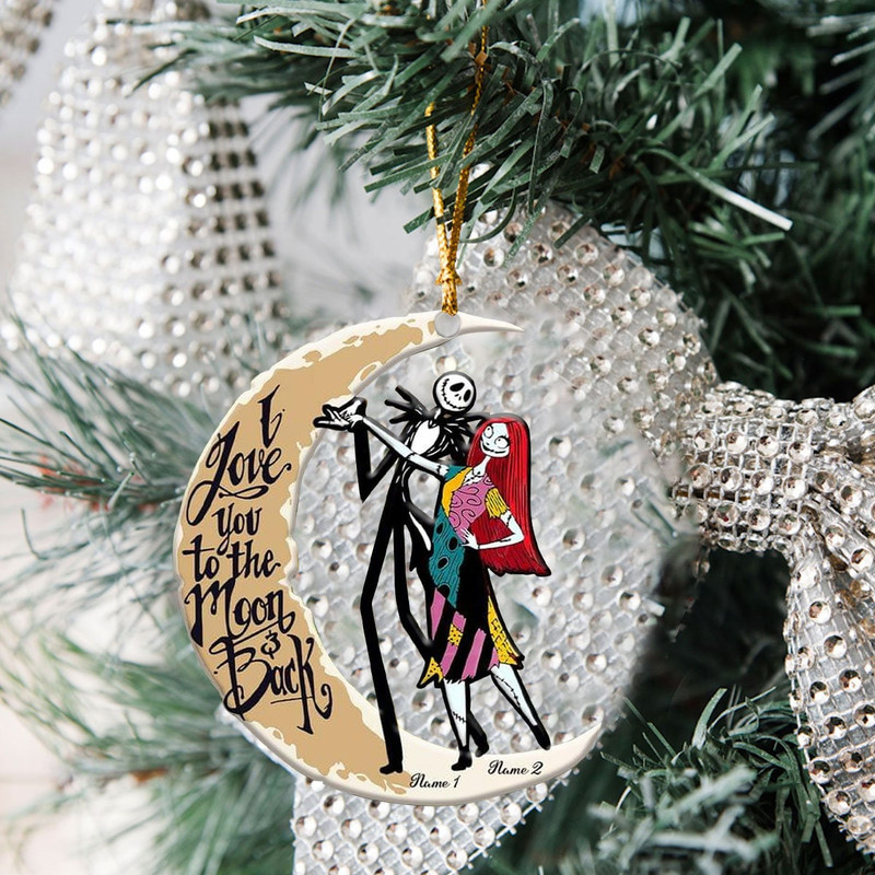 Personalized Couple Ornament, Jck & Slly Ornament, Wedding Anniversary Gift, Gift For Him, Married Couple Gift, Christmas Gift For Her - 6.jpg