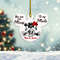 Personalized Couple Ornament, Mouse Ornament, Custom Ornament,Wedding Anniversary Gift,Gift For Him,Mouse Dsney Ornament,Married Couple Gift - 5.jpg