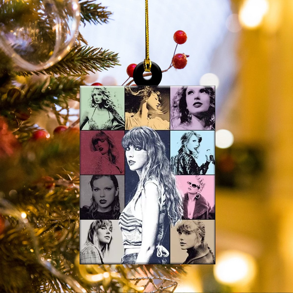 Taylor Christmas Ornament Shape, Swiftie Acrylic Ornament, TS Christmas Ornament, Swiftie Ornament, 2023 Ornament Gift Fan, Christmas Tree - 4.jpg