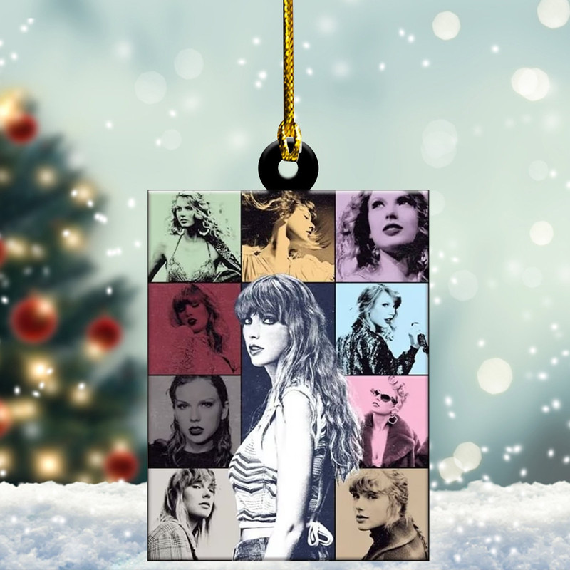 Taylor Christmas Ornament Shape, Swiftie Acrylic Ornament, TS Christmas Ornament, Swiftie Ornament, 2023 Ornament Gift Fan, Christmas Tree - 6.jpg