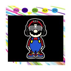 super mario, super mario birthday, super mario party, mario, super mario bro,trending svg for silhouette, files for cric