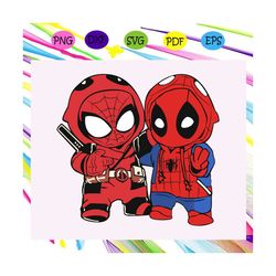 spiderman and deadpool svg,spiderman svg, spiderman gift, spiderman shirt, spiderman marvel svg, trending svg for silhou