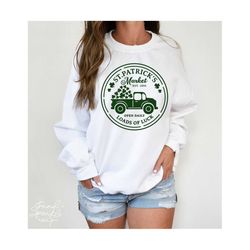 st patricks market svg,st patricks day truck svg,loads of luck svg,lucky clover svg,st patricks svg,svg for cricut,png digital download