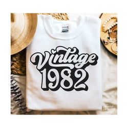 41th birthday svg, png, 1982 birthday svg, vintage 1982 svg, 41 birthday shirt svg, vintage 1982 birthday svg, limited edition 1982