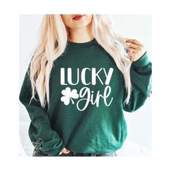 lucky girl svg,lucky svg,one lucky lady svg,lucky lady svg,lucky shirt svg,shamrock svg,st patricks day svg,svg for cricut