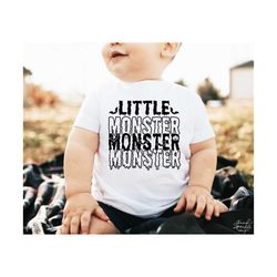 little monster svg, png, halloween shirt svg, kid halloween shirt svg, mommy's little monster svg, mini monster svg, funny kid halloween