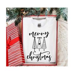 Merry Chirstmas Svg, Png, Christmas Svg, Merry Christmas Shirt Svg, Christmas Shirt Svg, Christmas Trees Svg, Merry Christmas Y'all Svg