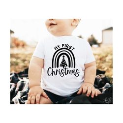 My First Christmas Svg, Png, Baby First Christmas Svg, Baby Christmas Svg, My 1st Christmas Svg, Chirstmas Baby Svg, First Chirstmas Shirt