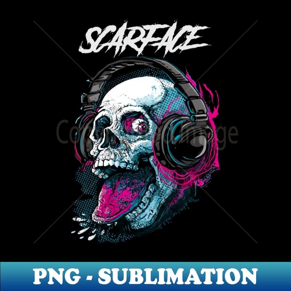 SCARFACE RAPPER - Decorative Sublimation PNG File - Unlock V | Inspire ...