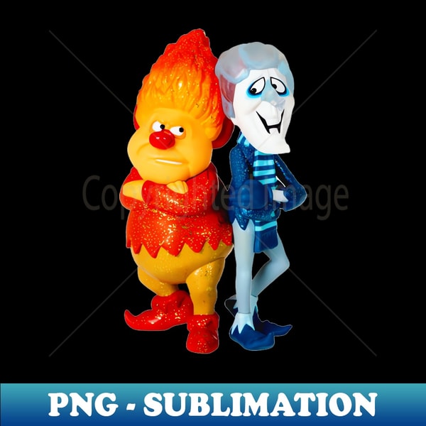Random Miser Heat Miser Snow Miser - PNG Transparent Sublimation Design - Inspire Uplift
