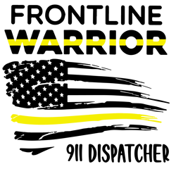 frontline warrior 911 dispatcher svg dxf eps png file, 911 dispatcher svg, dispatcher svg, digital download