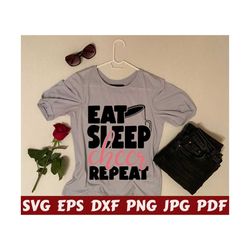 eat sleep cheer repeat svg - eat svg - sleep svg - cheer repeat svg - repeat svg - cheer cut file - cheer quote svg - cheer saying svg - png