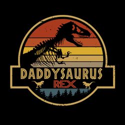 daddy saurus rex vintage svg, saurus rex vintage svg, trending svg, saurus rex svg digital download