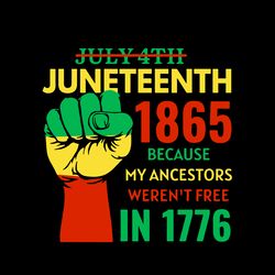 juneteenth 1865 svg, black empowerment, juneteenth 1865 logo svg, juneteenth free-ish since 1865 svg, digital download