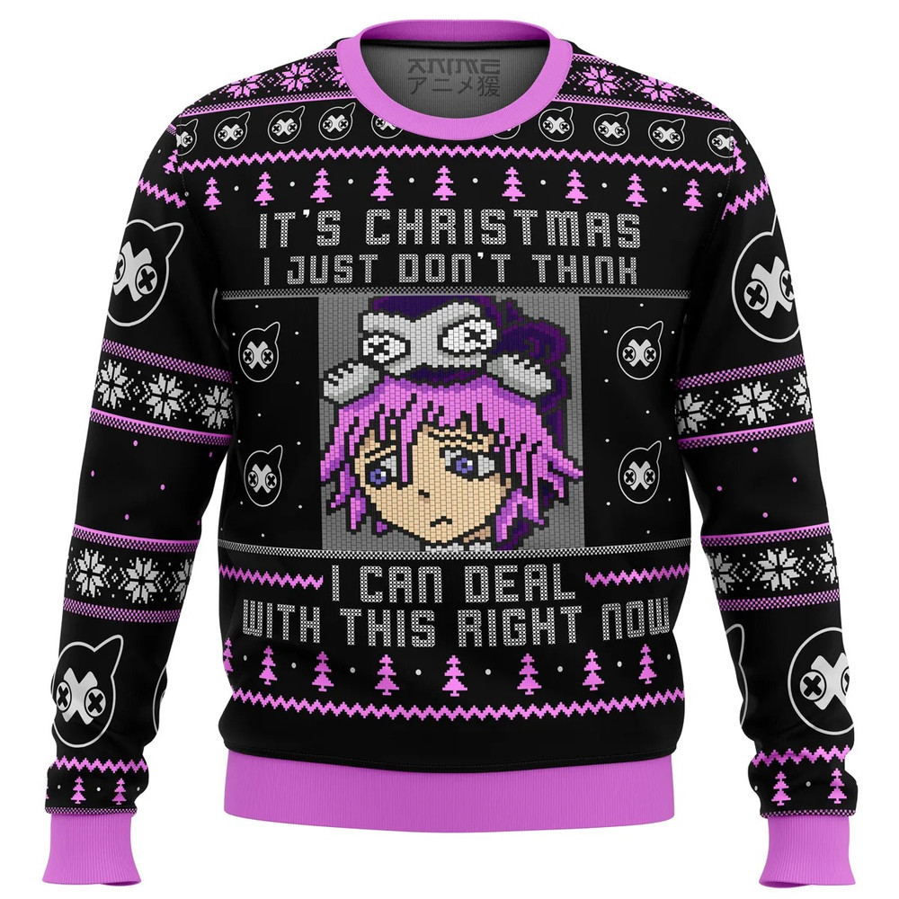Soul Eater Crona Deal With This All Over Print Hoodie 3D Zip Hoodie 3D Ugly Christmas Sweater 3D Fleece Hoodie