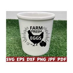 farm fresh eggs svg - farm fresh svg - fresh eggs svg - eggs svg - chicken svg - farmhouse cut file - farmhouse quote svg - farmhouse saying
