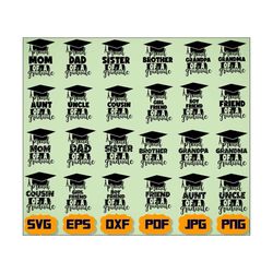 proud family of graduate svg - proud of a 2021 graduate svg - proud mom svg - proud dad svg - proud brother svg - proud sister svg- cut file