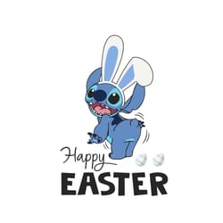 stitch happy easter svg, easter day svg, easter svg, stitch svg, cute stitch, disney svg, happy easter svg, easter gifts