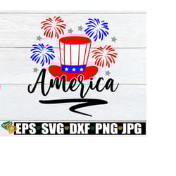america, 4th of july svg, fourth of july svg, 4th of july, cute 4th of july, 4th of july hat, america svg, cut file, digital image, jpg, svg