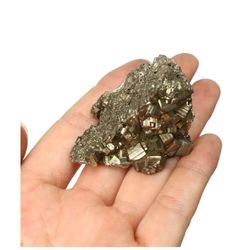 Natural Pyrite Chalcopyrite Mineral Crystal Gold Gemstone
