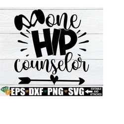 one hip counselor, school counselor easter shirt svg, easter counselor svg, easter gift for school counselor, counselor bunny svg