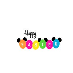 disney world happy easter iron on or disney svg, easter day svg, easter disney svg, easter mickey svg, easter eggs svg,