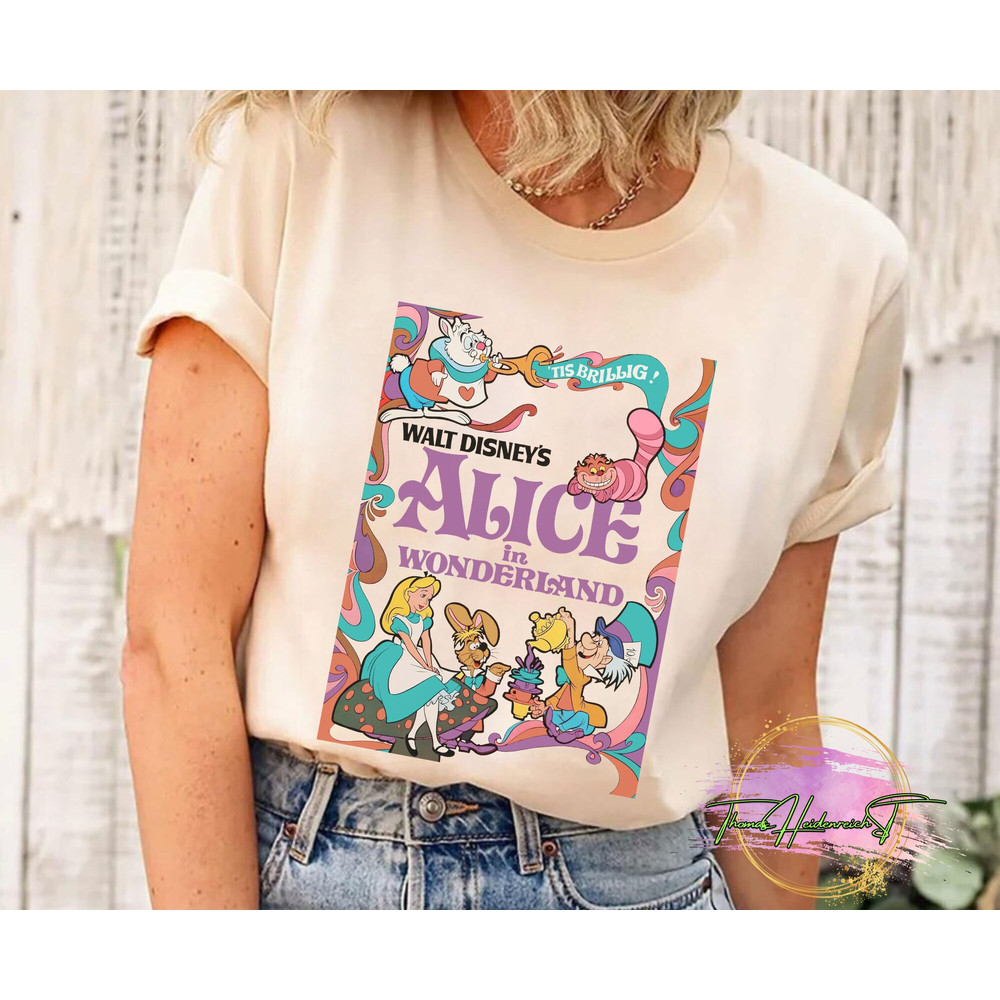 Alice in Wonderland T Shirt, Retro Disney Shirt, Disney Princess Shirt, Disney Character Shirt, Magic Kingdom Shirt, Disney Vacation Shirt.jpg