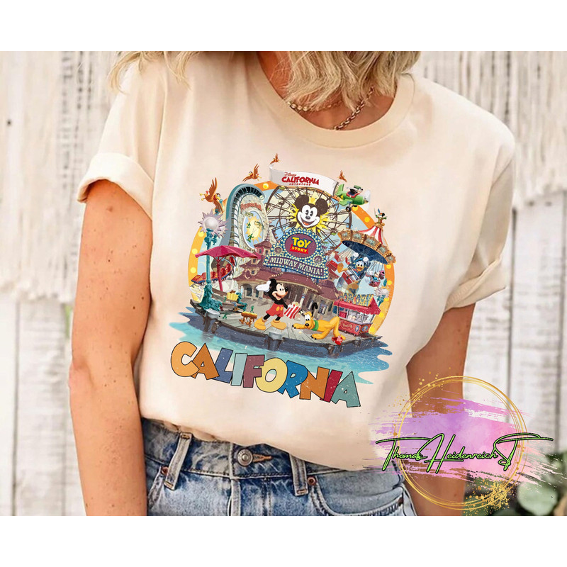 Disney California Adventure Shirt, Midway Mania Shirt, Disney California Shirt, Mickey and Friends Shirt, Disney Trip Shirt, Matching Disney.jpg