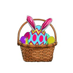 easter bunny basket eggs svg, easter day svg, easter basket, easter eggs hunt, easter eggs svg, the easter bunny svg, ea
