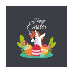 dabbing unicorn happy easter day svg, easter day svg, easter unicorn svg, dabbing unicorn svg, dabbing svg, unicorn bunn
