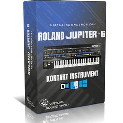 Roland Jupiter-6 Kontakt Library - Virtual Instrument NKI Software