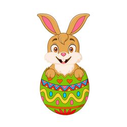 easter bunny hatched from an egg svg, easter day svg, easter svg, happy easter svg, easter gifts, bunny svg, cute bunny,