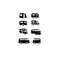 camper car, camper car svg, svg files, camper van svg, cricut, silhouette cameo, scanncut, svg cut files, camper car clipart, camping svg