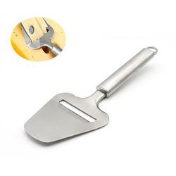 9.5" heavy-duty stainless steel cheese slicer - precision cheese knife & cutter