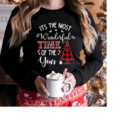 its the most wonderful time of the year sweatshirt, christmas sweatshirt, funny christmas hoodie gift for christmas, fam