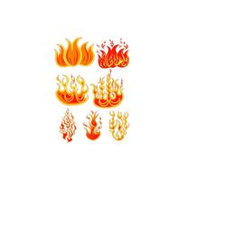 fire svg files, fire clipart, fire dxf files, flames cricut files, flames silhouette, fire png, cut file, fire cut files, dxf, png, svg, eps
