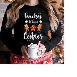 teacher of smart cookies shirt funny teacher christmas t shirt, teacher christmas shirt,teacher christmas gift, christma