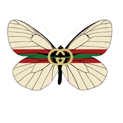 gucci butterfly logo svg, gucci butterfly svg, butterfly svg, butterfly silhouette, butterfly clipart, digital download