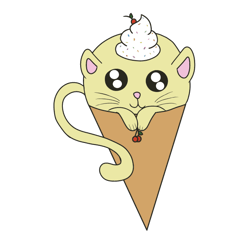cute cat ice cream svg, cream svg, all you need svg, ice cream cut file, summer quote svg, summer svg, digital download