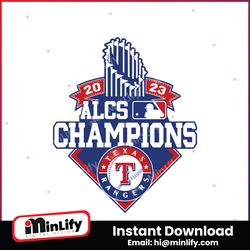 baseball alcs champions 2023 texas rangers svg download