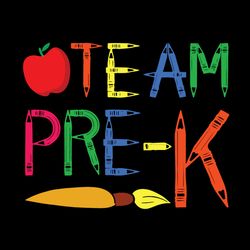 team pre-k svg, pre-k svg, pre-k squad, pre-k team, pre kindergarten, back to school svg, school svg, digital download