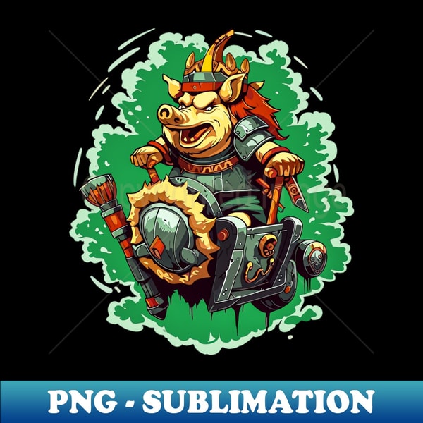 Mighty Hog Rider exclusive sticker - Retro PNG Sublimation D - Inspire ...