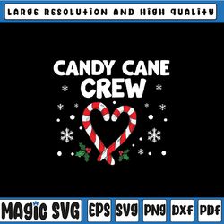 candy-cane crew svg, png, merry christmas, christmas sweets, christmas svg, candy-cane svg christmas shirt svg files for