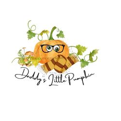 daddy's little pumpkin png - cute onesie design clipart - fall sublimation - digital download