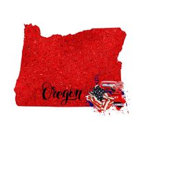 oregon state map sublimation, us state map, 4th of july png, american flag, american map, military sublimation, oregon png.