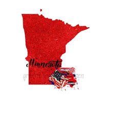 minnesota state map, us state map sublimation, 4th of july png, american flag, american state map, military sublimation, iowa sublimation