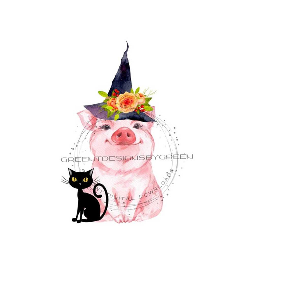 26102023112829-happy-pink-pig-with-flowery-witch-hat-and-black-cat-clipart-image-1.jpg