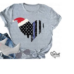 christmas police svg distressed police flag heart svg,png,jpg,dxf,santa svgthin blue line flag svg,american flag svg,silhouette,cricut