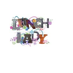 festive lunch lady lettering clipart - sublimation png & printable jpg - cafeteria staff appreciation instant download